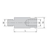 CBR20/CBR30 Extension Adapter for Modular Tool Extension for Precision Boring - Big-tools Industrial Supply Tools for Metal Cutting